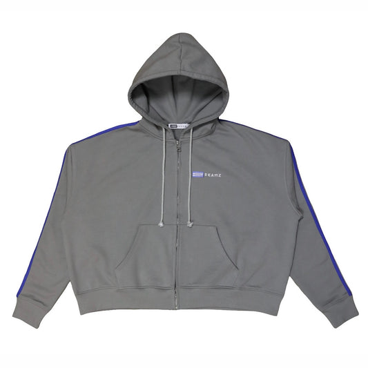 DBL STRIPE ZIP UP